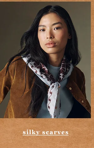 silky scarves