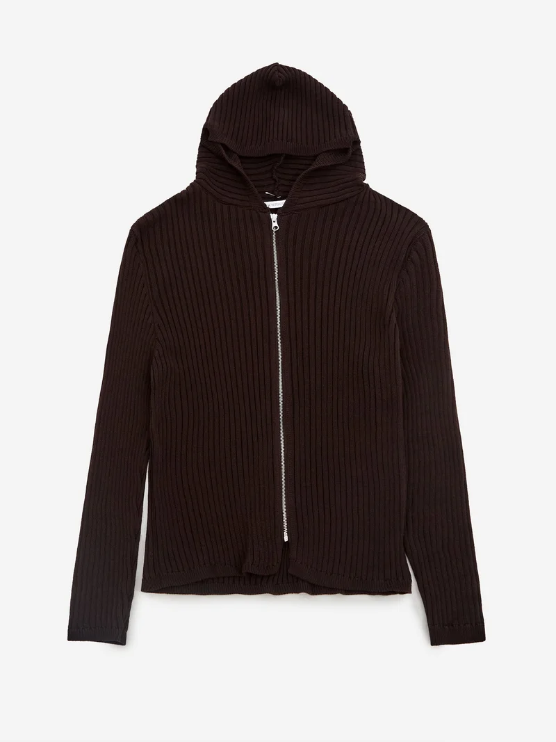 Image of AFFXWRKS Knit Hoodie - Russet