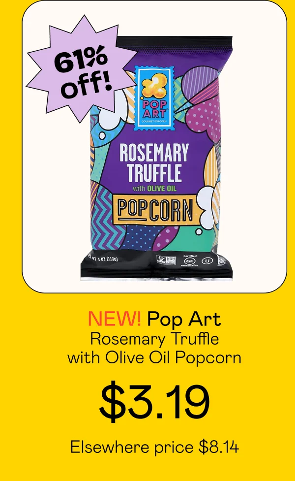 Rosemary Truffle with Olive Oil Popcorn