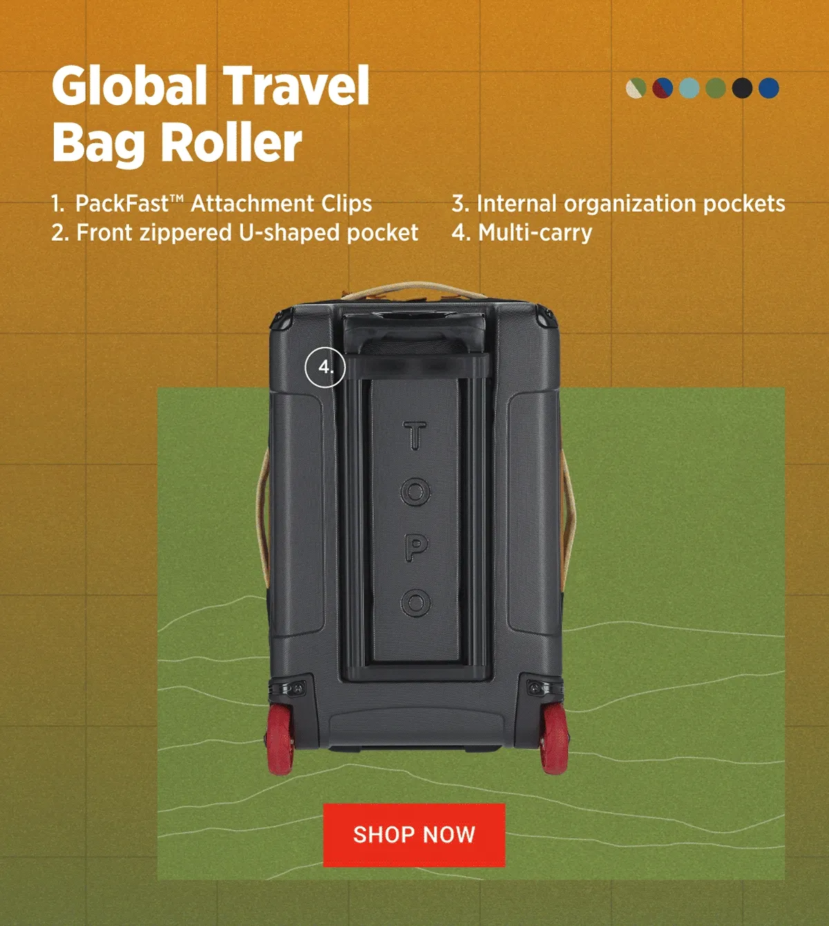Global Travel Bag Roller