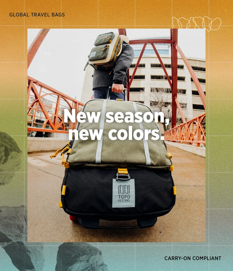 New Travel Bag Colors