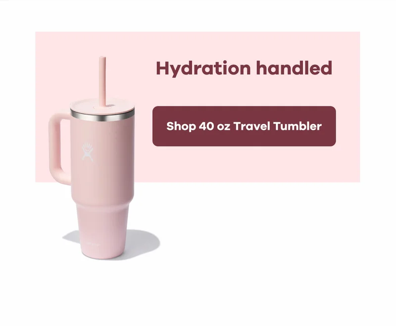 Hydration handled | Shop 40 oz Travel Tumbler