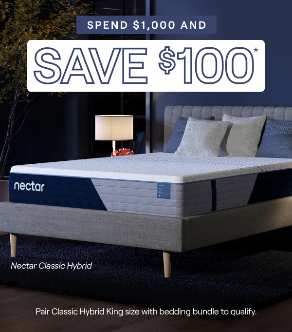 Spend $1,000 & Save $100*