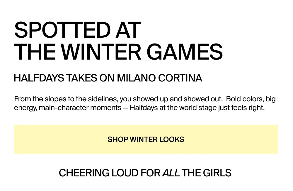 Shop Winter Looks