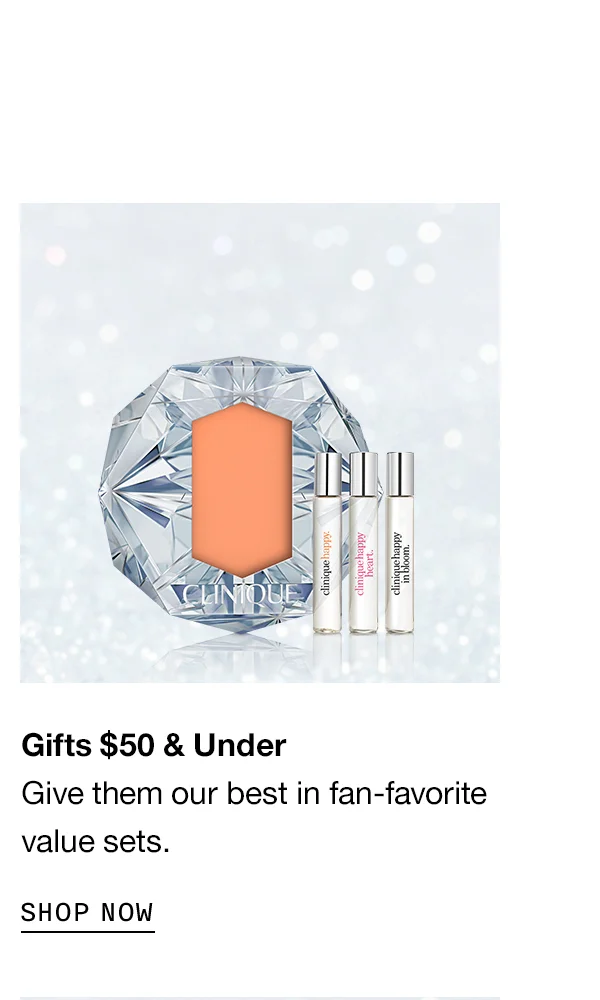 Gifts $50 and Under | Give them our best in fan-favorite value sets. SHOP NOW