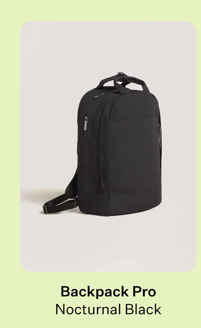 Backpack Pro - Nocturnal Black