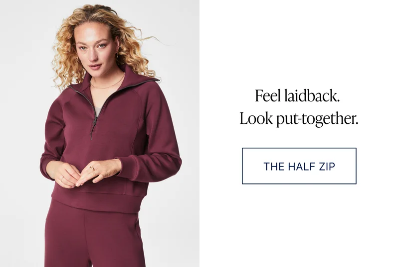 THE HALF ZIP