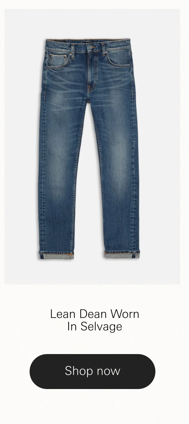 Lean Dean Worn In Selvage