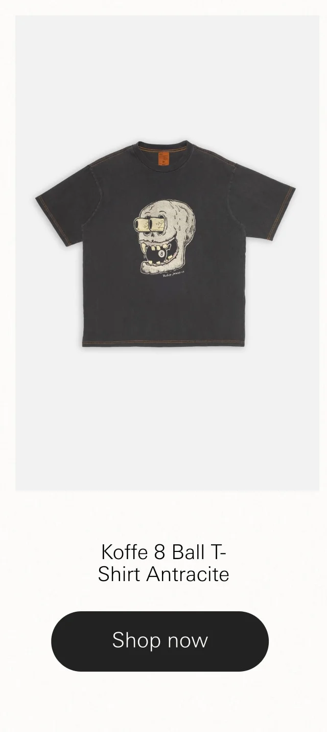 Koffe 8 Ball T-Shirt Antracite