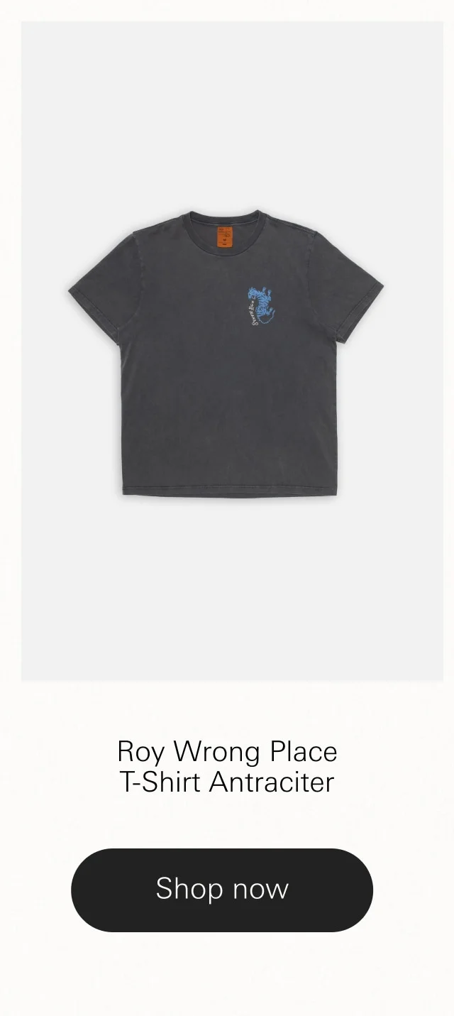 Roy Wrong Place T-Shirt Antraciter