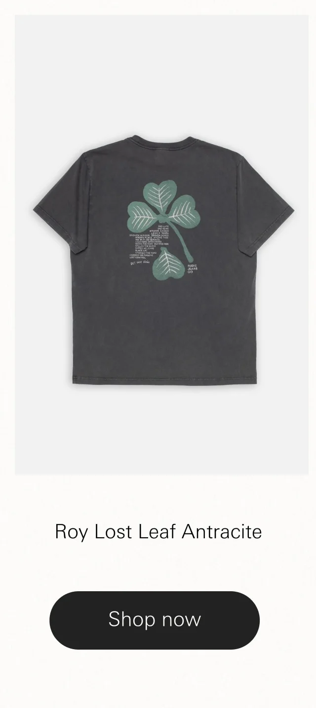 Roy Lost Leaf T-Shirt Antracite