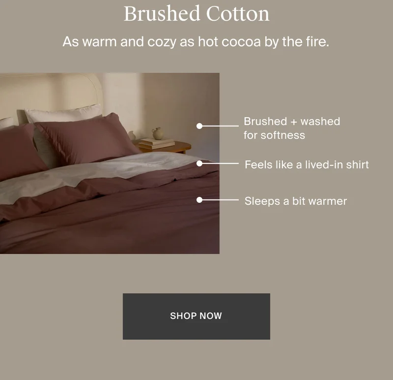 Shop Brushed Cotton