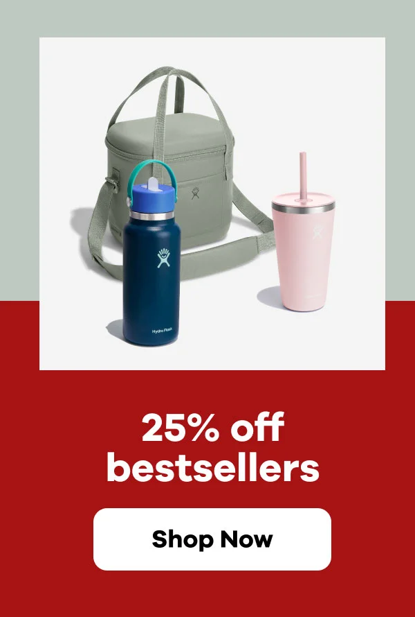 25% off bestsellers | Shop Now