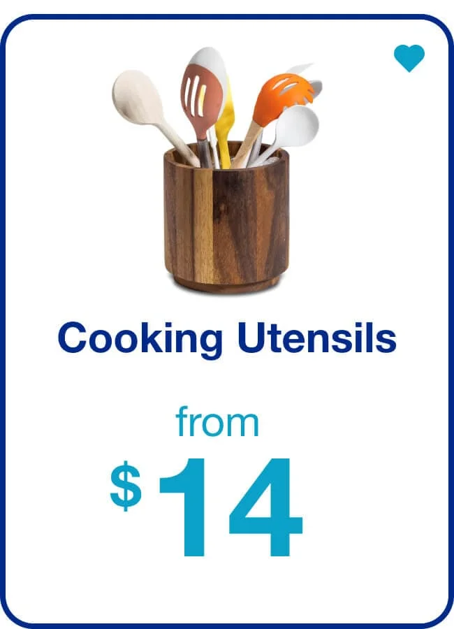 Cooking Utensils From $14 — Shop Now!