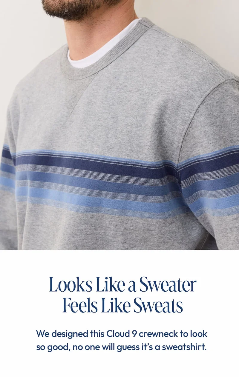 Looks like a sweater feels like sweats
