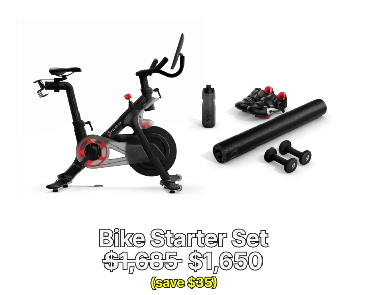 Save $35 on the Bike Starter Set