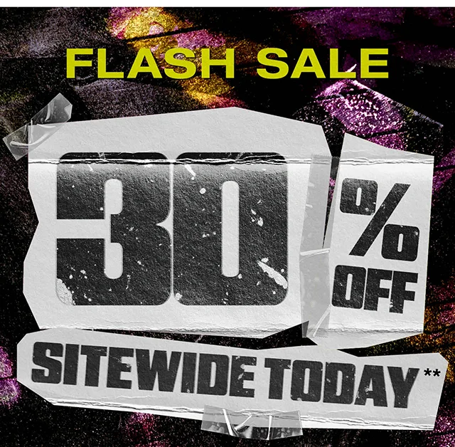 Flash Sale Up to 30% Off Sitewide Today. Use The Code discount code At Checkout. Exclusions Apply. Shop Now