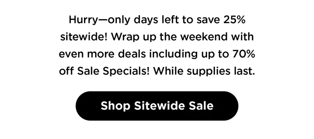 Shop Sitewide Sale