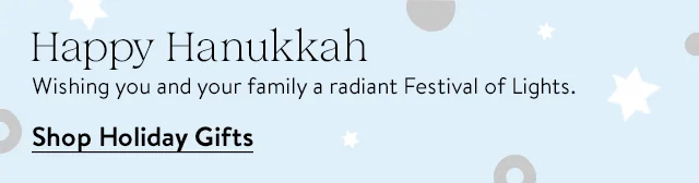Happy Hanukkah.