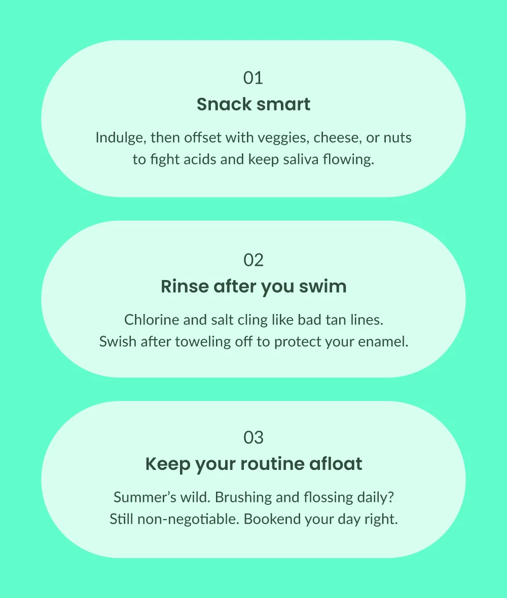 Summer Dental Health Tips