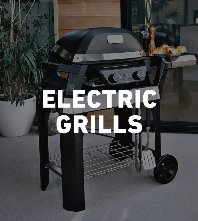 image of weber electric grill