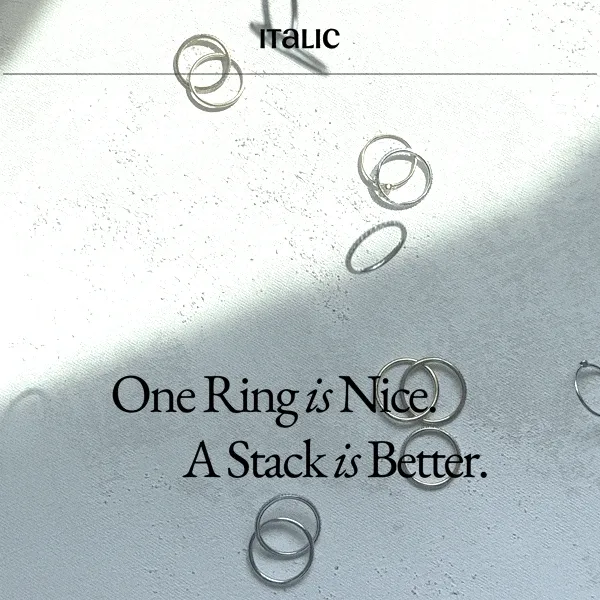One Ring is Nice. A Stack is Better.