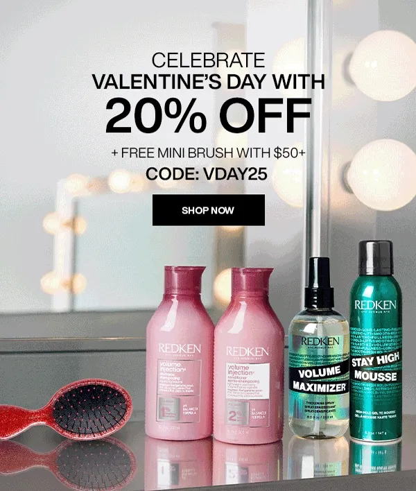 20% OFF VALENTINES DAY