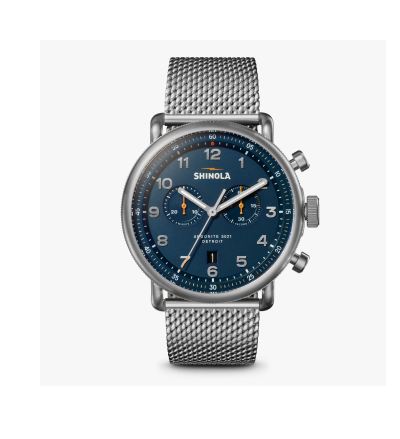 Canfield C56 Chronograph Watch Continental Blue
