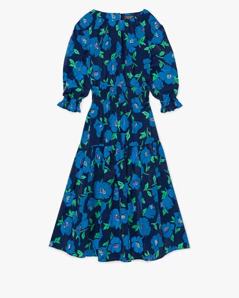 Springtime Blooms Smocked Dress