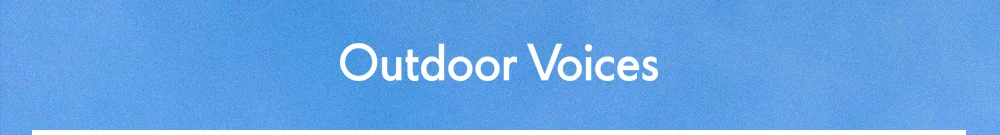 Outdoor Voices