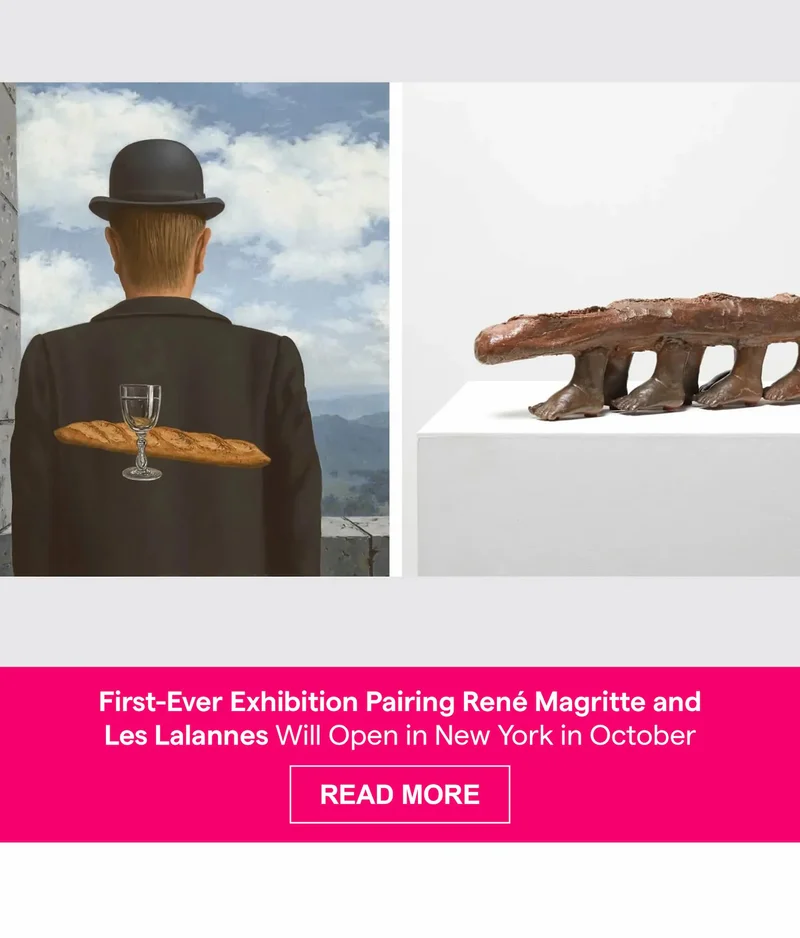 First-Ever Exhibition Pairing René Magritte and Les Lalannes Will Open in New York in October