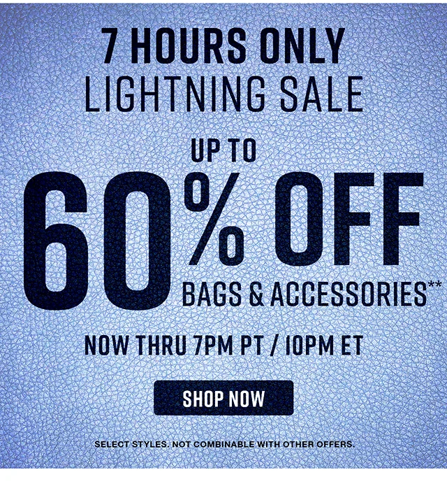 Lightning Sale