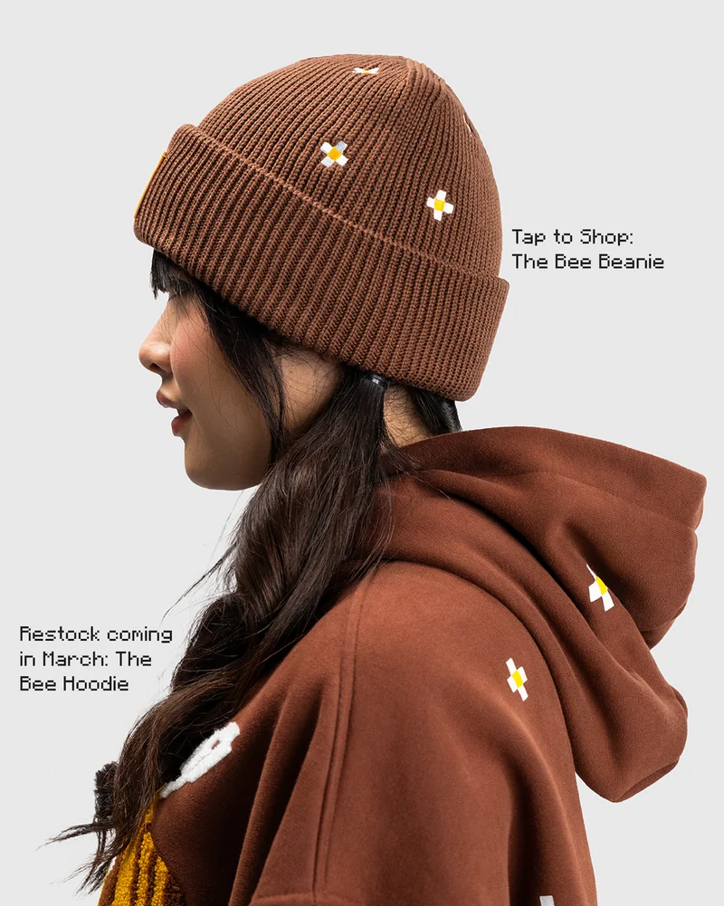 Tap to shop: The Bee Beanie