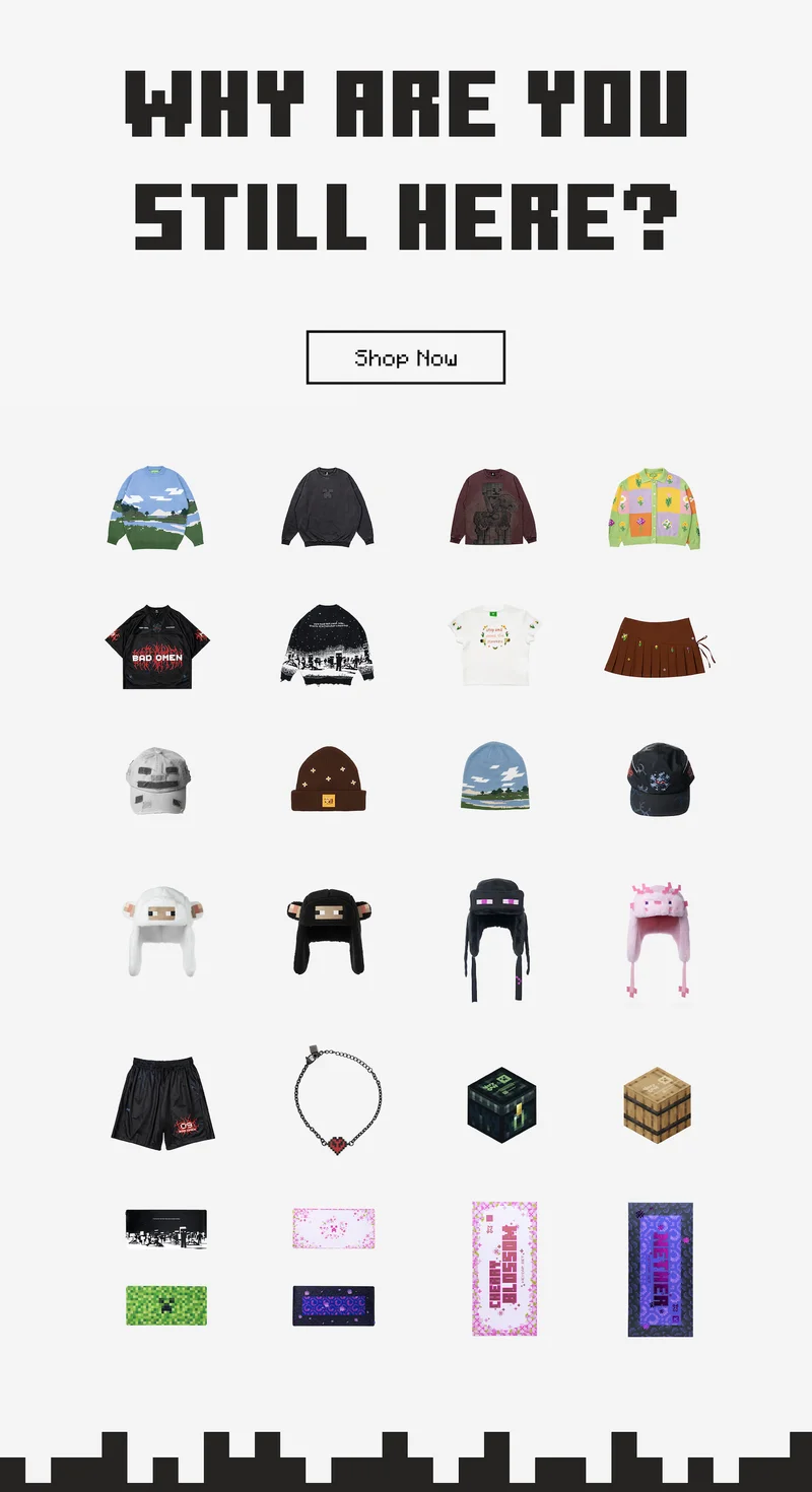 Why are you still here? Shop Now