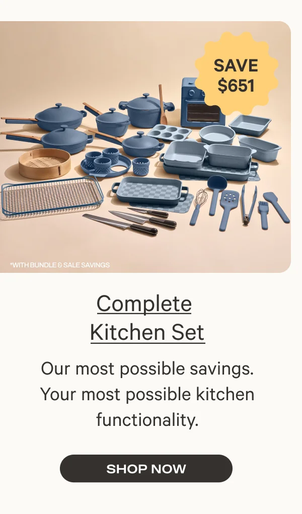 Complete Kitchen Set