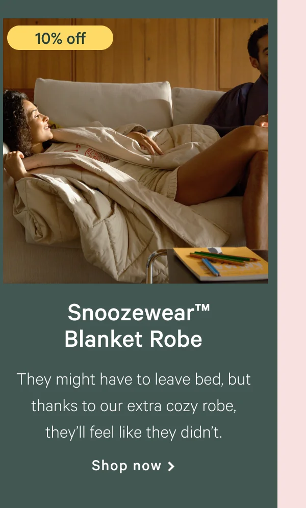 Snoozewear Blanket Robe >>