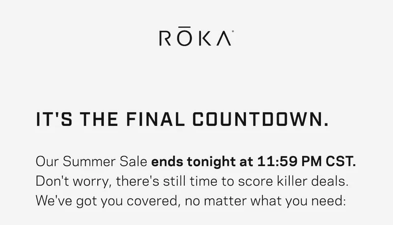 Shop Summer Sale