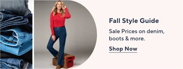 denim and boots on sale