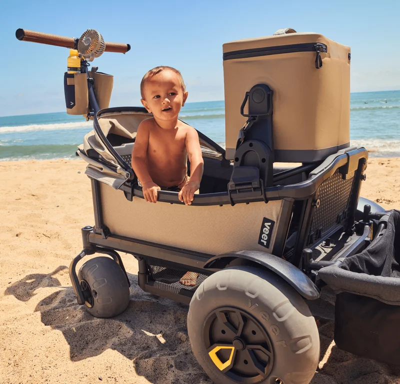 veer product on a beach