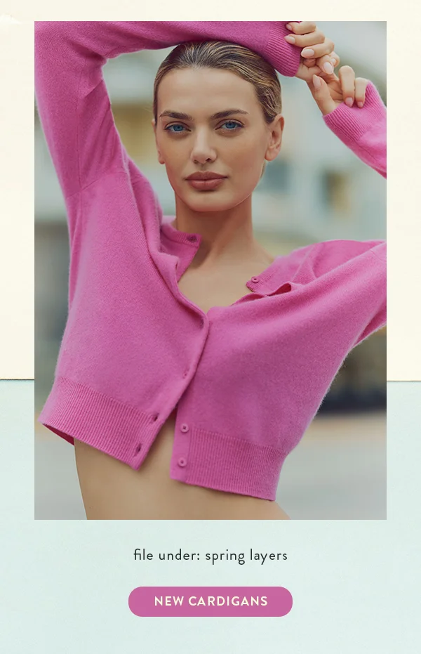 New Cardigans