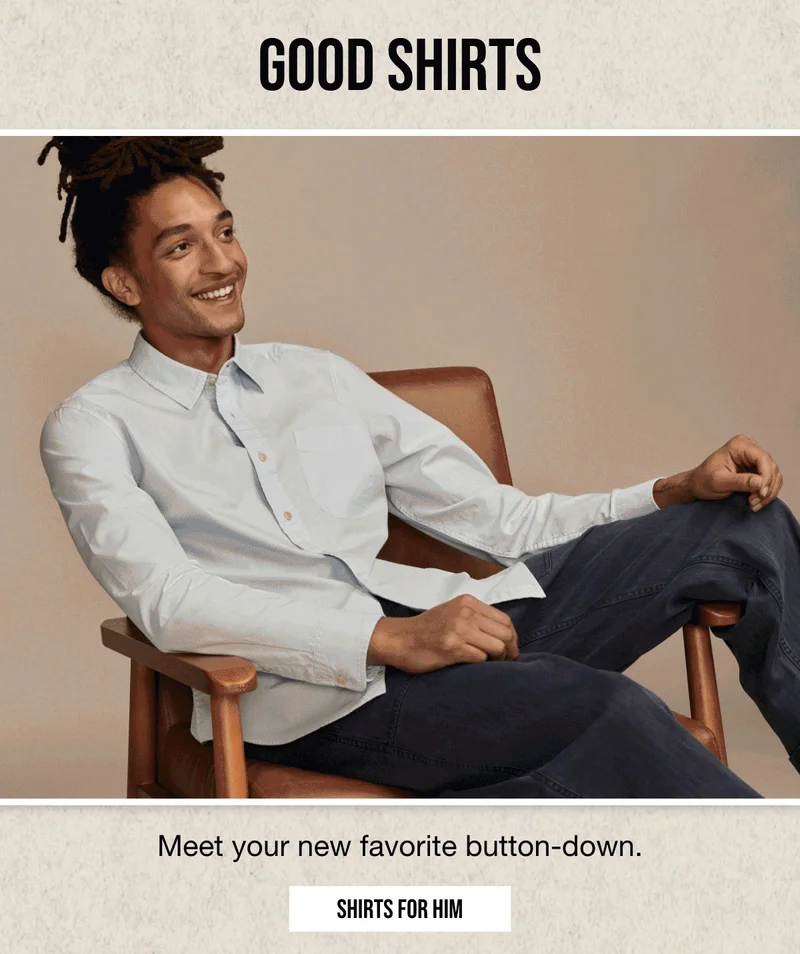 GOOD SHIRTS | Meet your new favorite button-down. | SHIRTS FOR HIM