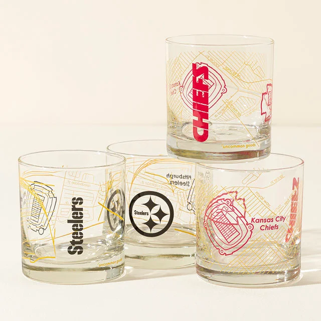 Your NFL City Rocks Glass - Set of 2