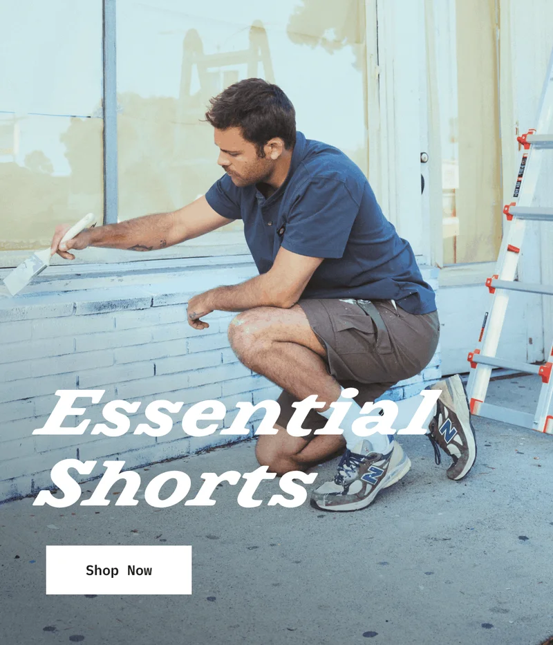Essential Shorts. Shop Now.