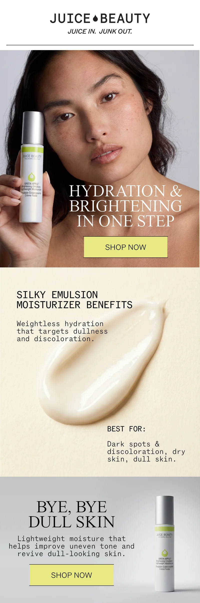 Brightening Emulsion Lightweight Moisturizer