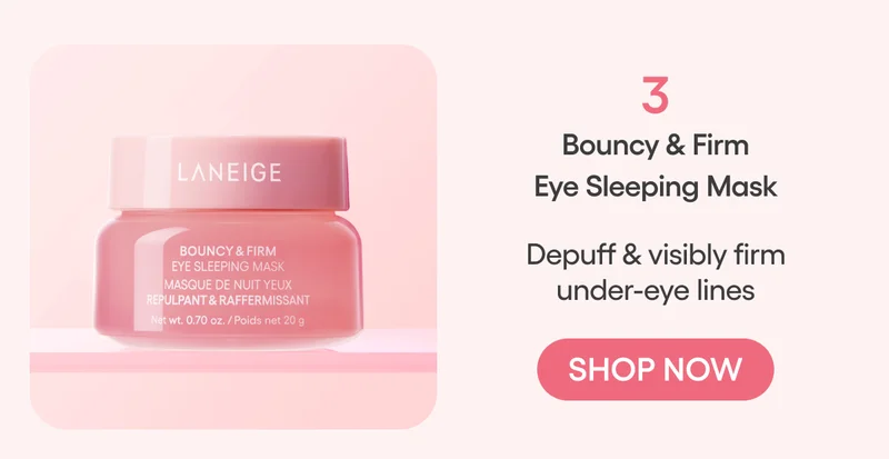 bouncy & firm eye sleeping mask