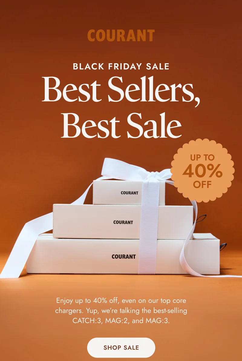 Best Sellers, Best Sale Enjoy up to 40% off, even on our top core chargers. Yup we're talking about the best-selling CATCH:3, MAG:2, and MAG:3.