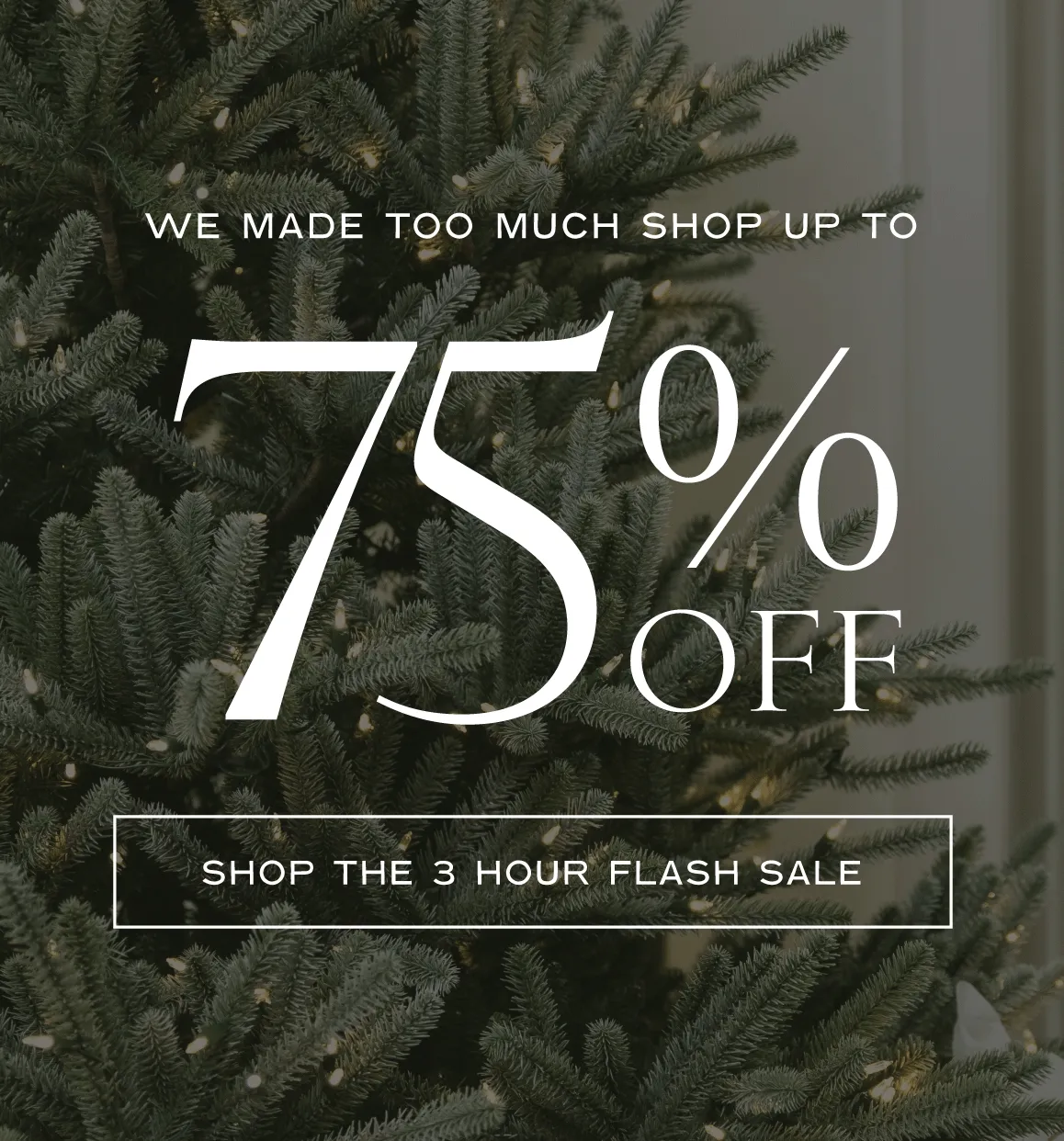 We Made Too Much Is On! | 70% Off for 3 Hours Only