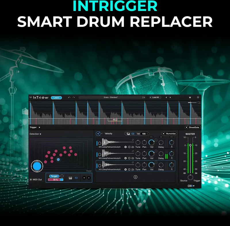 InTrigger Drum Replacer 🥁 The Next Generation of Drum Replacement