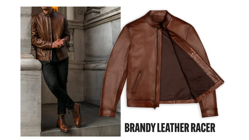 Brandy Leather Jacket