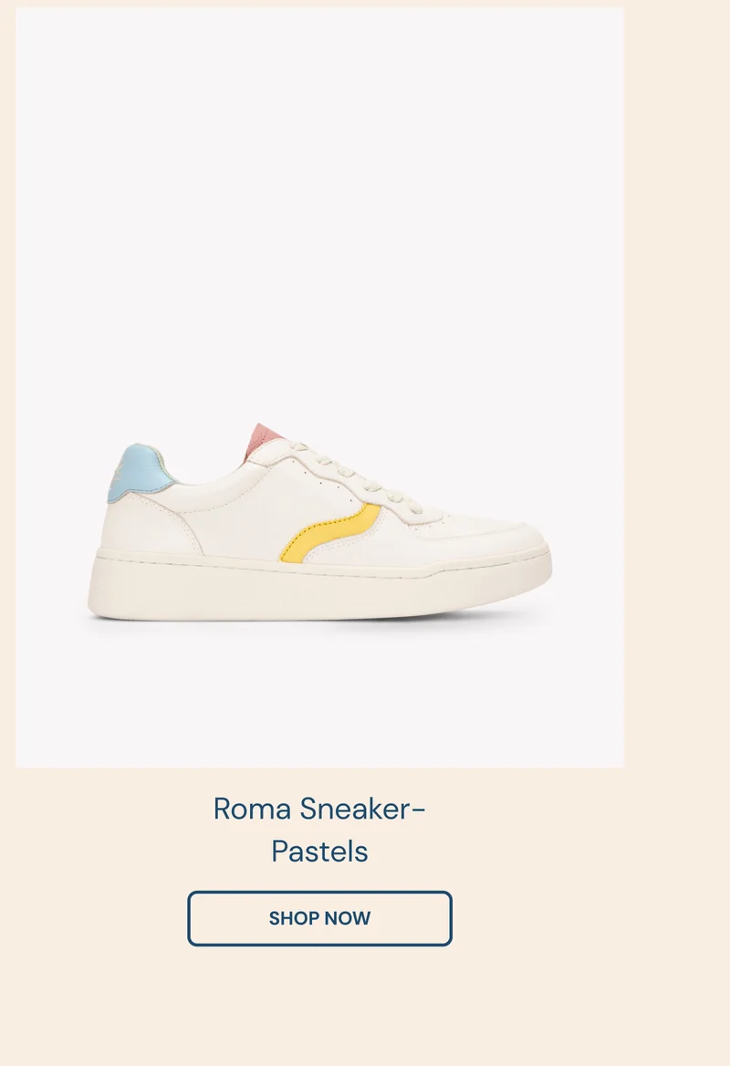 Roma Sneaker - Pastels Shop now